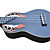  (Volver Arch) Estilo uva Boca Basswood Plastic Side Top & Soprano Ukulele Volver a Bolsa / Selecciones (Deep Blue)