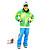  20000mm Waterproof FELICE-VINCENT Unisex Skiing Jacket with Cotton Filler (Multi-color Available)