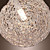  lumière pendentif avec 1 lumière en forme boule