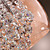  Artistic 6 - Light Crystal Pendant Lights with Glass Shade