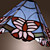  Tiffany Pendant Light with Butterfly Pattern