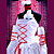  traje de cosplay inspirado por pandora hearts alice conejo blanco vestido de blanco