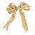  36cm 14" Large Size Gold Sequin Bowknot Christmas Ornaments
