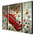  Hand-painted Oil Painting Abstract Oversized Wide Set of 3