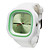  Quartz Uhr mit Silikon Armband (Weiß)