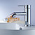  faucet bidet moderna de bronze - acabamento cromado