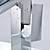  Einhand Zeitgenössische massivem Messing Wasserfall Waschbecken Wasserhahn Chrom-Finish