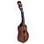  ukelele soprano basswood con cadenas / picos (multi-color)