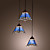  40W Antique Inspired Pendant Light with 3 Lights