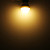  E27 3W 21x5050 SMD 320-360LM 2700-3500K Tampa luz branca morna Branco Lâmpada LED Ball (220-240V)