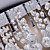  K9 Crystal Flush Mount with 6 lights