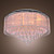  KRAICHTAL - Lustre Moderno Cristal de Tela com 8 Lâmpadas