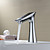  Contemporary Hand Free Sensor Thermostatic Bathroom Sink Faucet-Chrome Finish