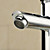  Single Handle Chrome Finished Solid Brass Bathroom Sink Faucet