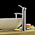  Chrome Finish Solid Brass Bathroom Sink Faucet (Tall)