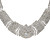  Beautiful Rhinestone With Alloy Plated Wedding Bridal Necklace and Earrings Jewelry Set