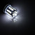  G9 27x5050 SMD 3.5W 300LM 5500-6500K Natural White Light LED Corn Bulb (230V)