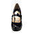  Lackleder oberen Pfennigabsatz Pumps mit bowknot Partei / Abendschuhe mehr Farben alieferbare