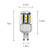  G9 27x5050 SMD 3.5W 300LM 5500-6500K Natural White Light LED Corn Bulb (230V)