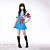  Japanse school uniform cosplay kostuum geïnspireerd door Haruhi Suzumiya