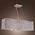  Lámpara Chandelier de Cristal con 3 Bombillas - WALLDORF