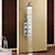  200*200mm Wall Mount Rotatable Shower Panel Faucet with Body Sprays - Painting Finish