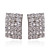  rhinestones med sølv / alu plating brude øreringe
