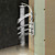  200*200mm Wall Mount Rotatable Shower Panel Faucet with Body Sprays - Painting Finish
