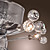  KENOSHA - Lustre Cristal - 16 slots à ampoule