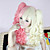  Lolita Curly Wig Inspired by Pink and Golden Mixed Color Ponytail 70cm Sweet