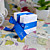  favore quadratino bianco perla (set di 24)