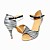  personalizado espumante zebra latin / sapatos de dança de salão de desempenho