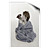  Printed Art People Boy and Dog by Nora Hernandez