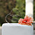 Personalized Heart Crystal Wedding Cake Topper (More Designs)