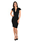  ts nero profondo modulo v montaggio abito da cocktail