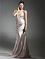  Satin Trumpet/ Mermaid Strapless Court Train Wedding Dress inspired by Wilhelmina Slater in Ugly Betty (WSM0375)