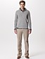  finto pulsante anteriore pullover dolcevita in cashmere / uomo maglioni di cashmere