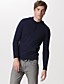  Men's Crew neckline Cashmere Hoodie