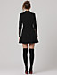  samlet hem halv ermene jakkeslaget dobbeltspent trench coat / inspirert av gossip girl / kvinners grøft strøk (FF-a-0853002)