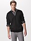  Stripe Button closure Men's  Cashmere Sweaters