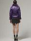  Rabbit Hair Collar Long Sleeves Coat / Women's Outerwears (Purple) (FF-A-BK0997016)