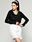  ts perline cardigan collo rotondo manica lunga corta