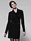  TS Chain Cowl Collar Long Sleeve Dress