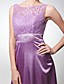  Sheath/ Column Floor-length Elastic Woven Satin Evening Dress