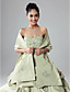  Ball Gown Strapless Floor-length Taffeta Prom Dress