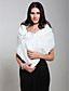  senza maniche finte nozze giacca di pelliccia da sposa / wrap (0061-PJ3)