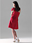  INDRANI - Robe pour Mariage et de Cocktail Taffetas