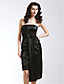  Sheath/Column Strapless Short/Mini Charmeuse Bridesmaid/Cocktail Dress