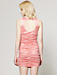  TS Open Back Gathered Bodycon Dress