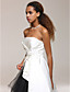  Satin Tulle A-line Strapless Floor-length Evening/ Prom Dress inspired by Isabella Ragonese